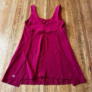 Lululemon Split Back Tank Top Maroon Size 4